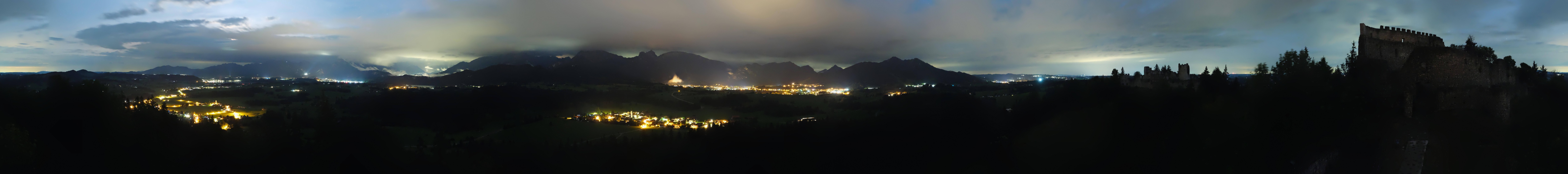 Archiv Foto Webcam Ausblick Burgruine Eisenberg
