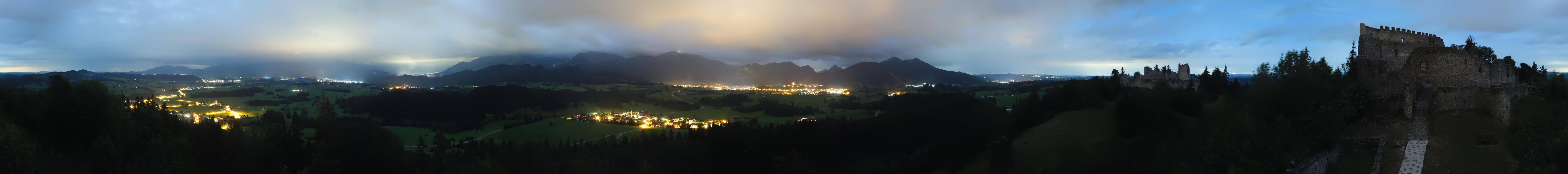 Archiv Foto Webcam Ausblick Burgruine Eisenberg