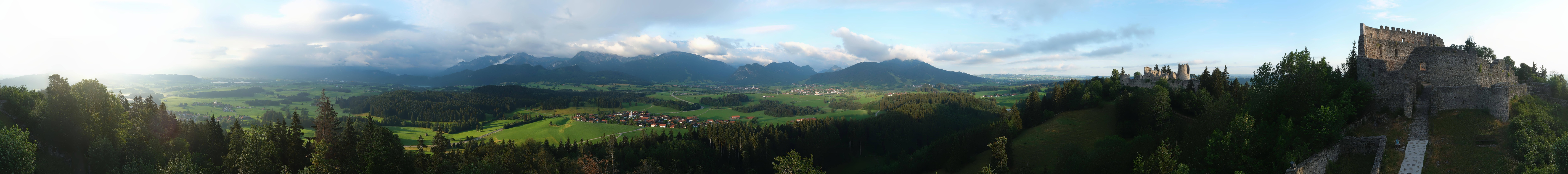 Archiv Foto Webcam Ausblick Burgruine Eisenberg