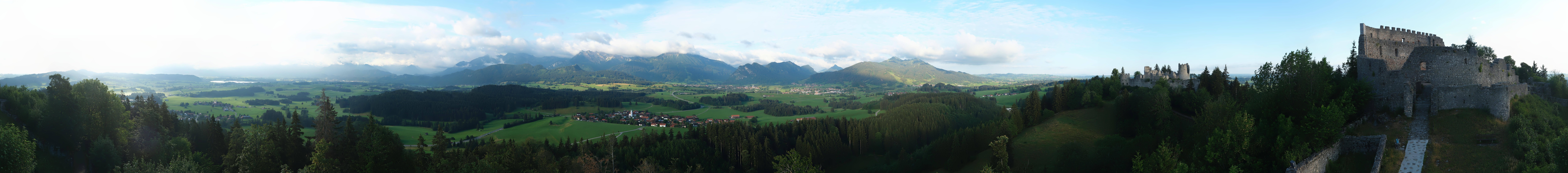Archiv Foto Webcam Ausblick Burgruine Eisenberg