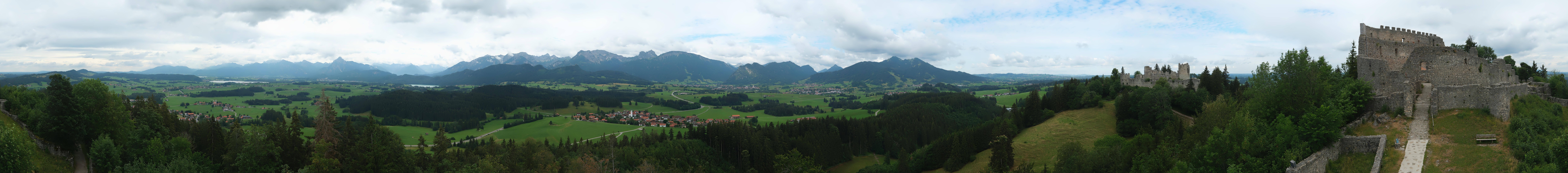 Archiv Foto Webcam Ausblick Burgruine Eisenberg