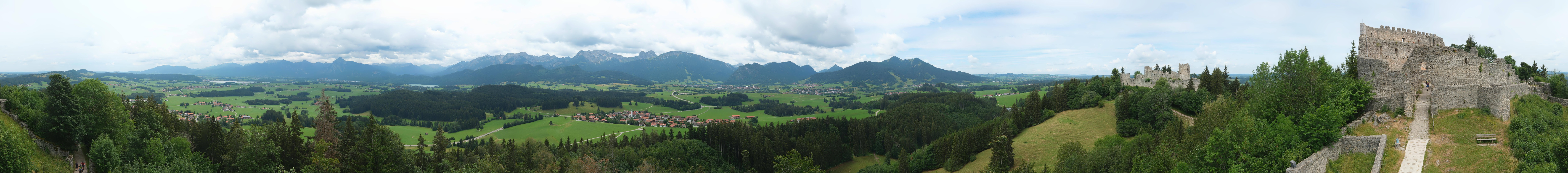 Archiv Foto Webcam Ausblick Burgruine Eisenberg