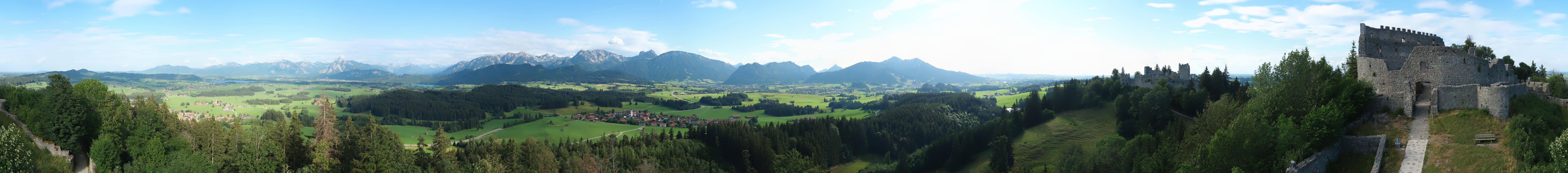 Archiv Foto Webcam Ausblick Burgruine Eisenberg
