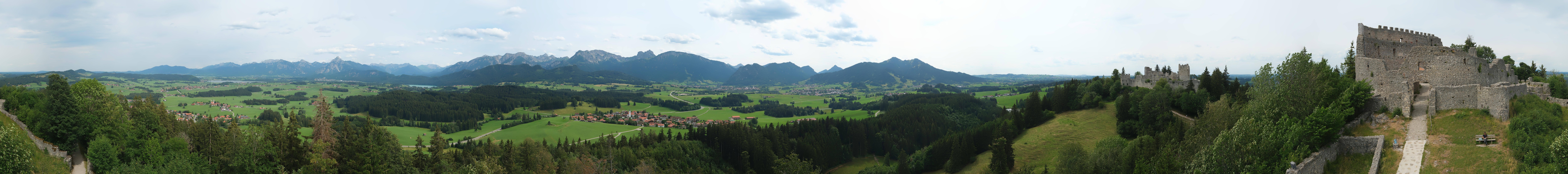 Archiv Foto Webcam Ausblick Burgruine Eisenberg