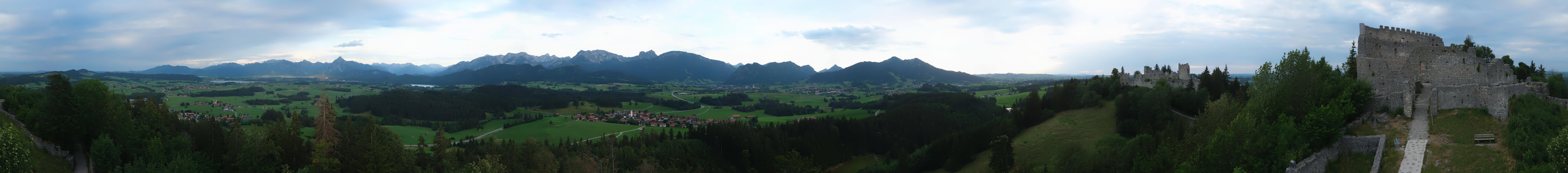 Archiv Foto Webcam Ausblick Burgruine Eisenberg