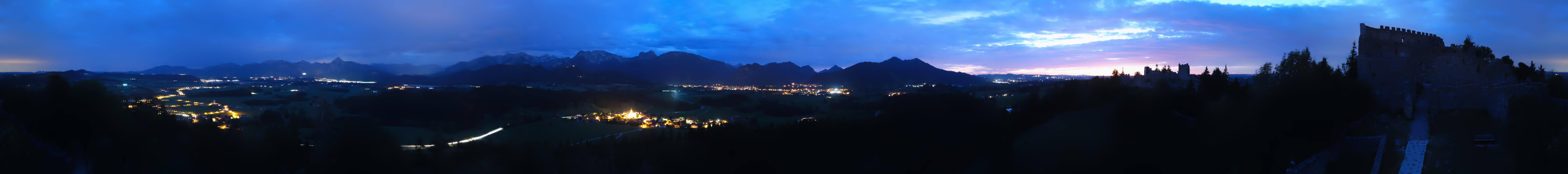 Archiv Foto Webcam Ausblick Burgruine Eisenberg