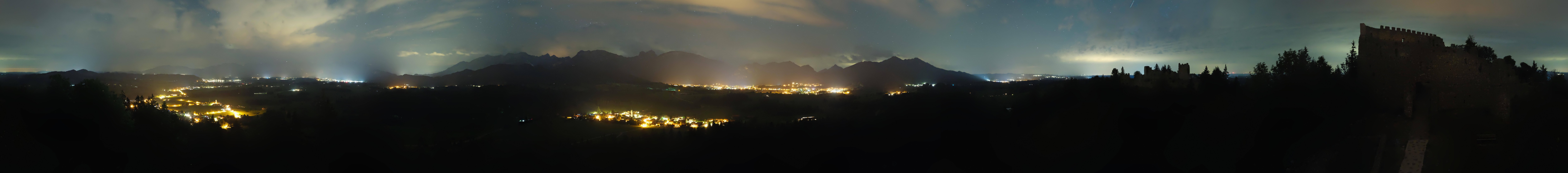 Archiv Foto Webcam Ausblick Burgruine Eisenberg