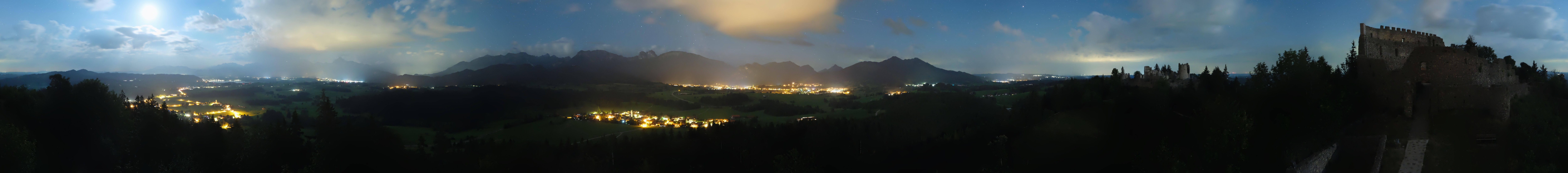 Archiv Foto Webcam Ausblick Burgruine Eisenberg