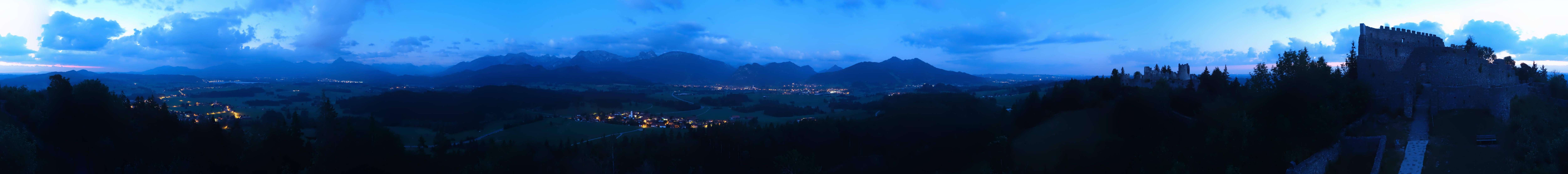 Archiv Foto Webcam Ausblick Burgruine Eisenberg