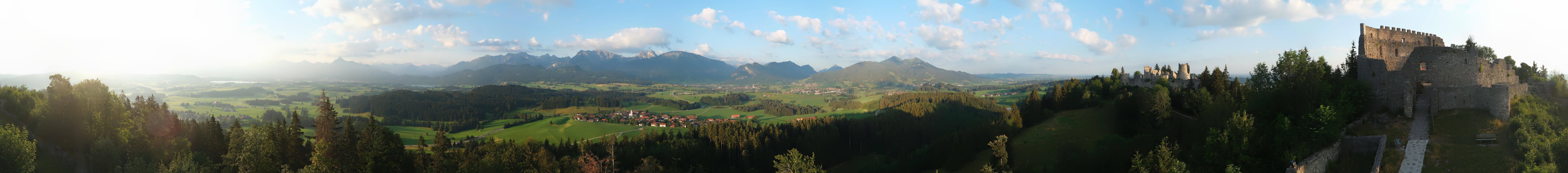 Archiv Foto Webcam Ausblick Burgruine Eisenberg
