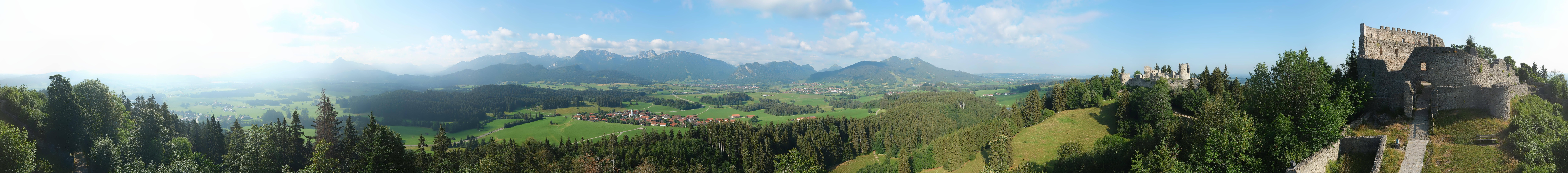 Archiv Foto Webcam Ausblick Burgruine Eisenberg