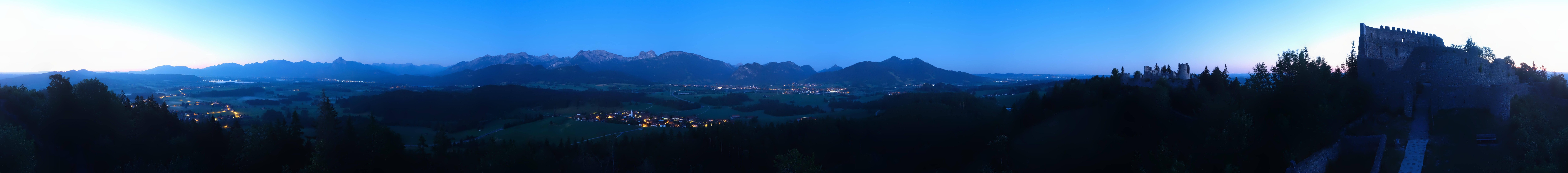 Archiv Foto Webcam Ausblick Burgruine Eisenberg