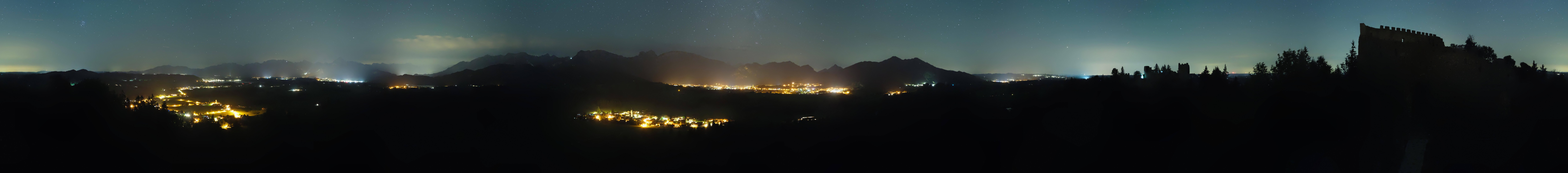 Archiv Foto Webcam Ausblick Burgruine Eisenberg