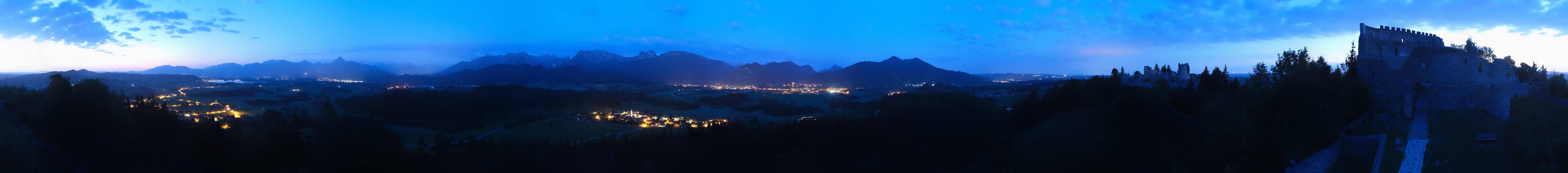 Archiv Foto Webcam Ausblick Burgruine Eisenberg