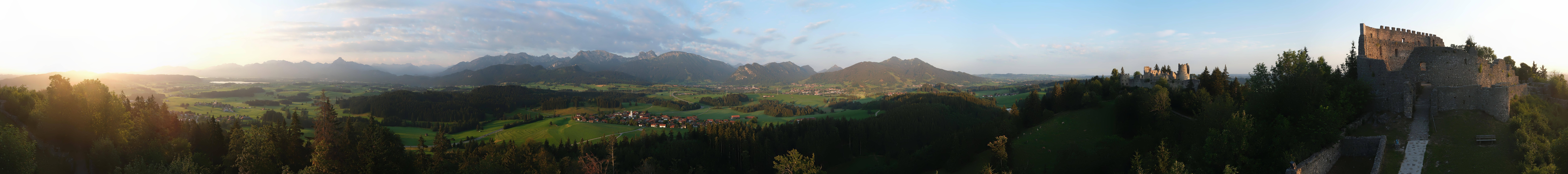 Archiv Foto Webcam Ausblick Burgruine Eisenberg