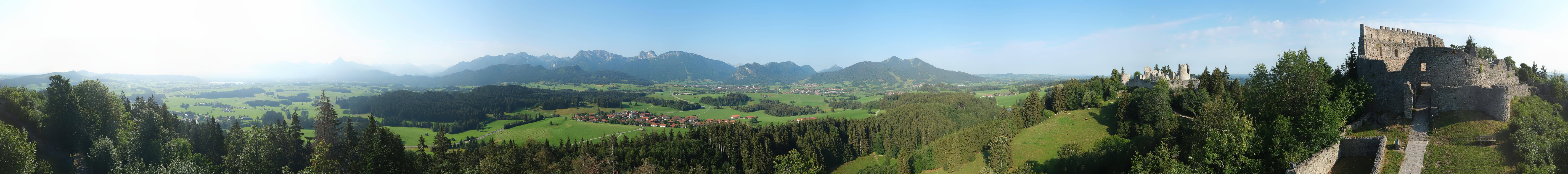 Archiv Foto Webcam Ausblick Burgruine Eisenberg