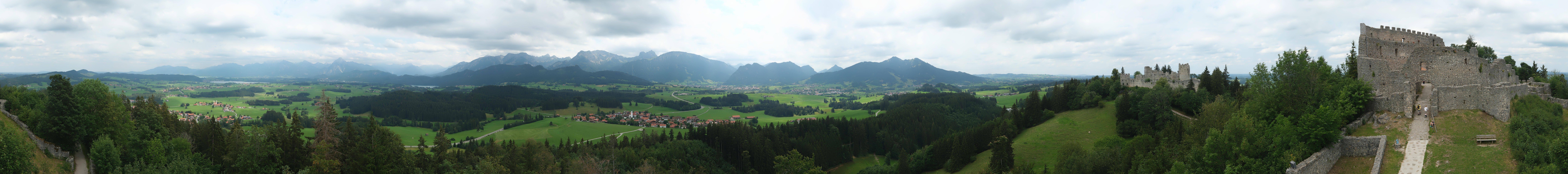 Archiv Foto Webcam Ausblick Burgruine Eisenberg