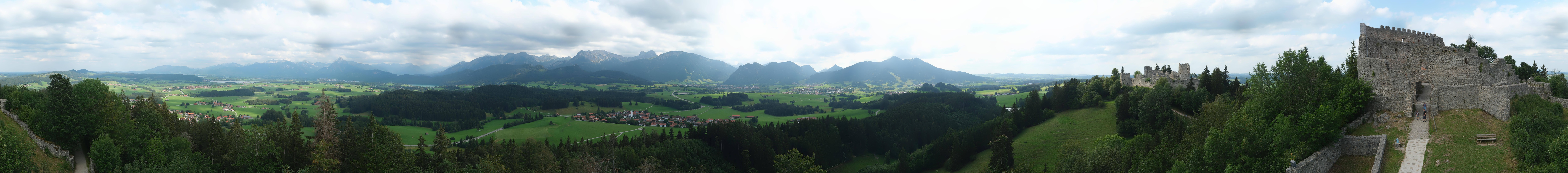 Archiv Foto Webcam Ausblick Burgruine Eisenberg