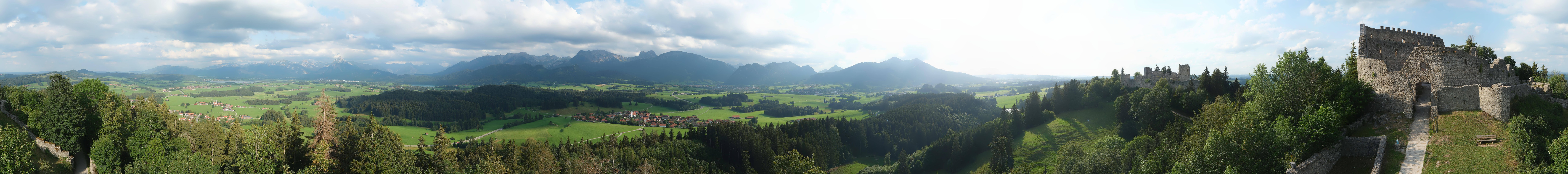 Archiv Foto Webcam Ausblick Burgruine Eisenberg