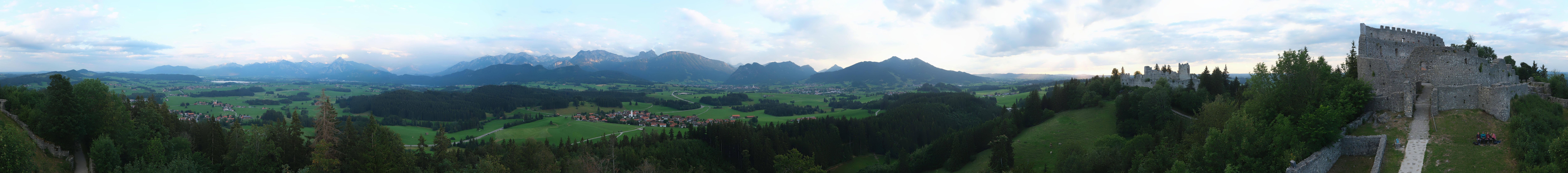 Archiv Foto Webcam Ausblick Burgruine Eisenberg