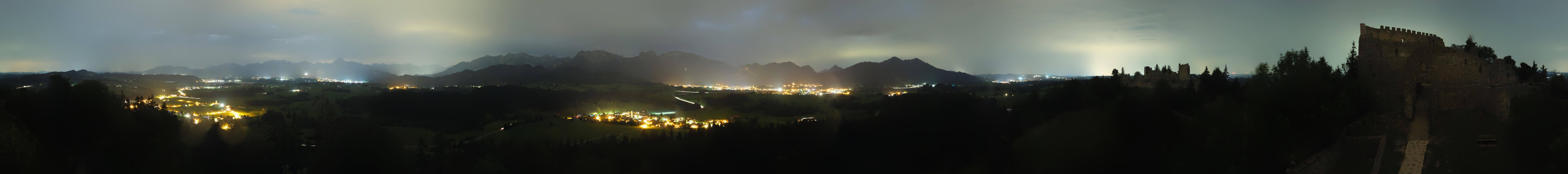 Archiv Foto Webcam Ausblick Burgruine Eisenberg