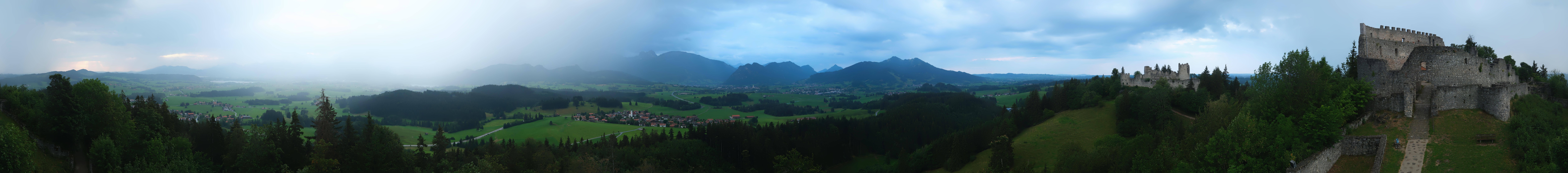 Archiv Foto Webcam Ausblick Burgruine Eisenberg