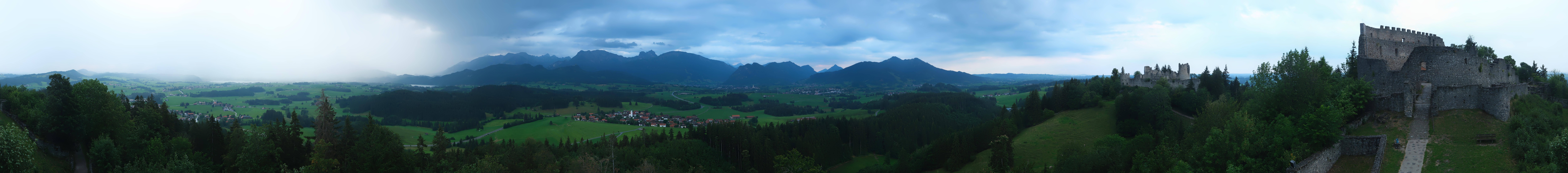 Archiv Foto Webcam Ausblick Burgruine Eisenberg