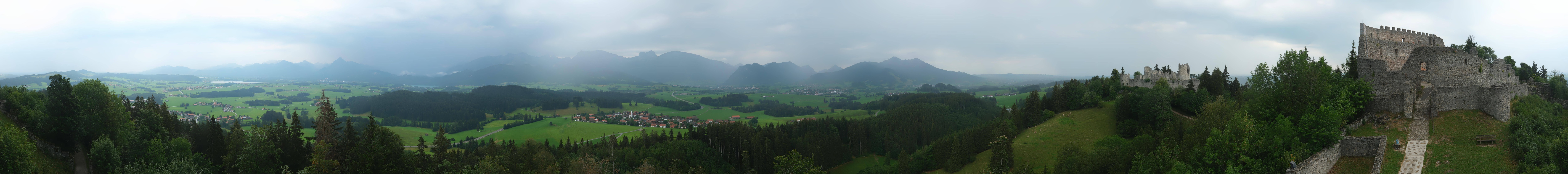 Archiv Foto Webcam Ausblick Burgruine Eisenberg