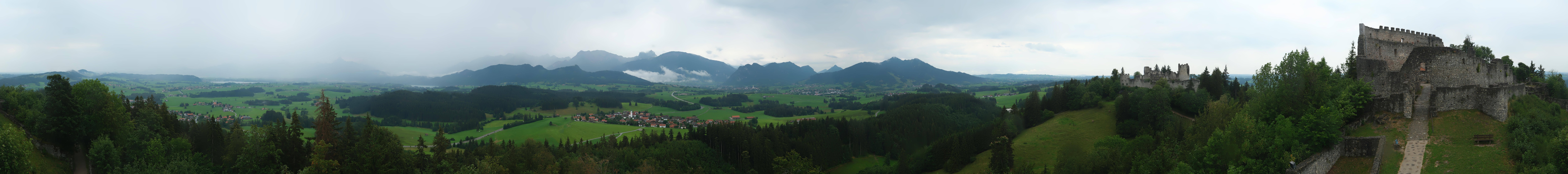 Archiv Foto Webcam Ausblick Burgruine Eisenberg