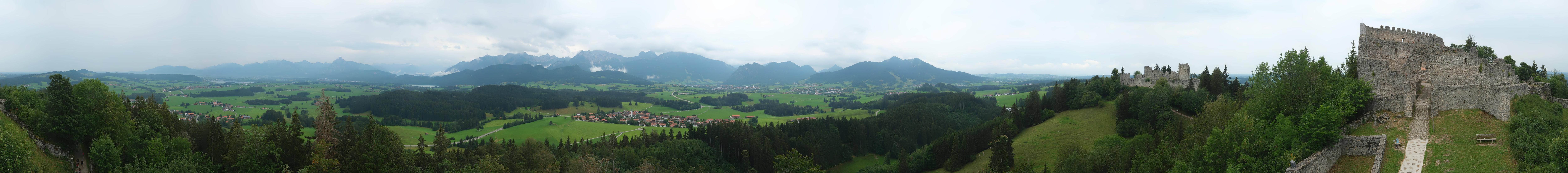 Archiv Foto Webcam Ausblick Burgruine Eisenberg