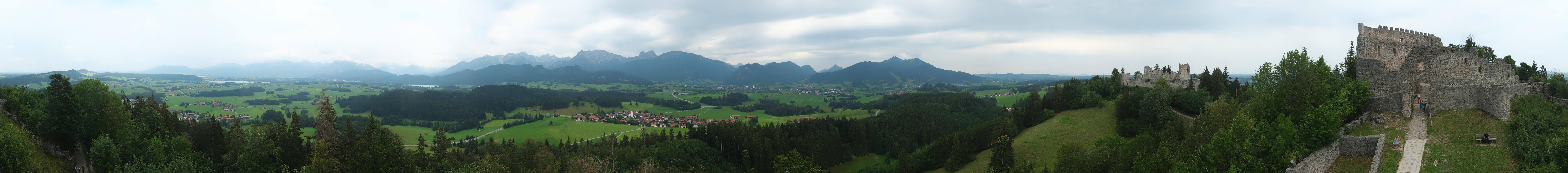 Archiv Foto Webcam Ausblick Burgruine Eisenberg