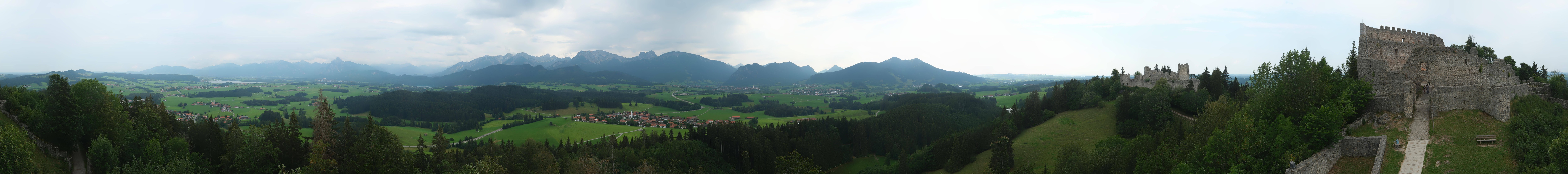 Archiv Foto Webcam Ausblick Burgruine Eisenberg