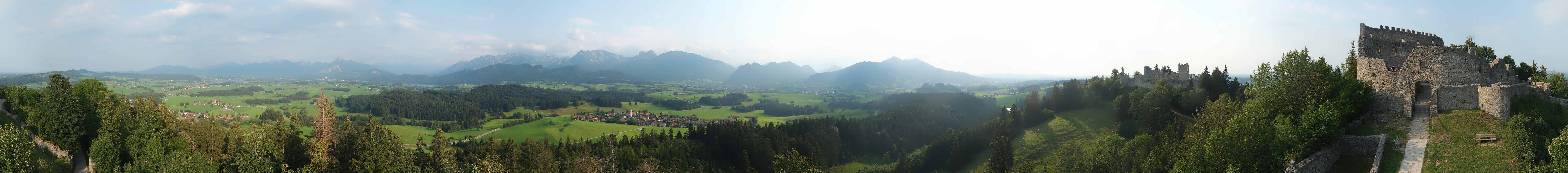 Archiv Foto Webcam Ausblick Burgruine Eisenberg