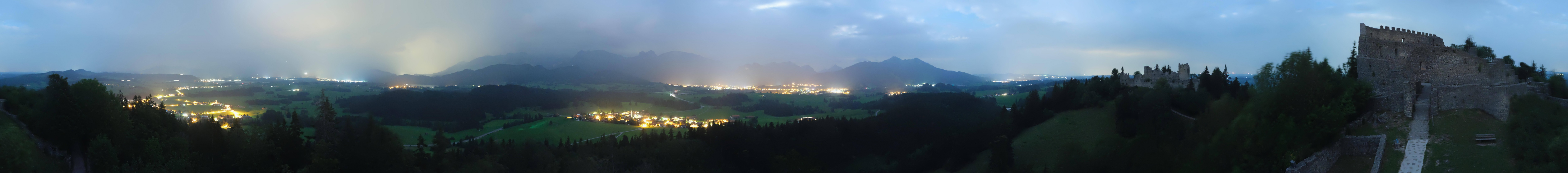 Archiv Foto Webcam Ausblick Burgruine Eisenberg