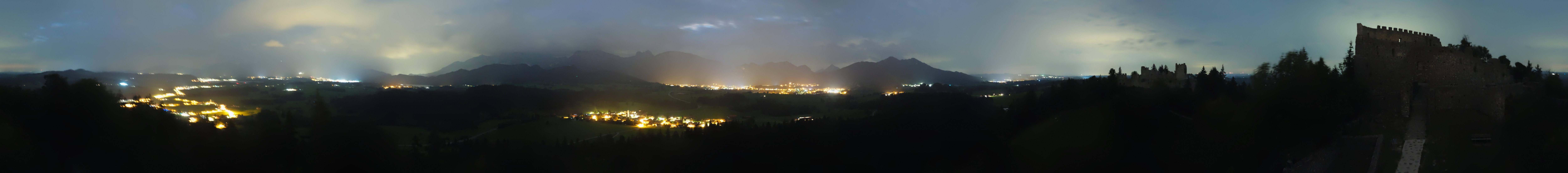 Archiv Foto Webcam Ausblick Burgruine Eisenberg