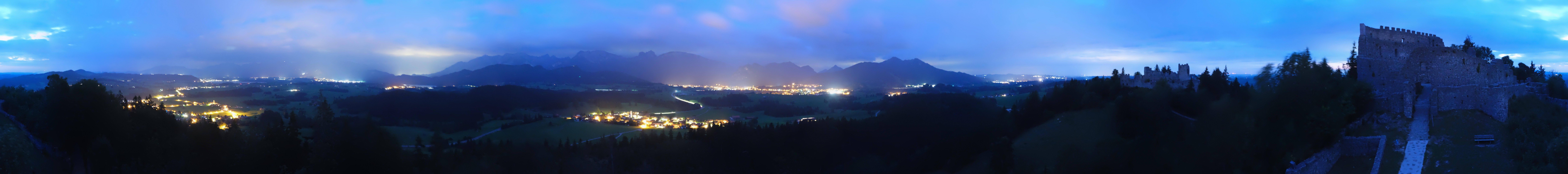 Archiv Foto Webcam Ausblick Burgruine Eisenberg