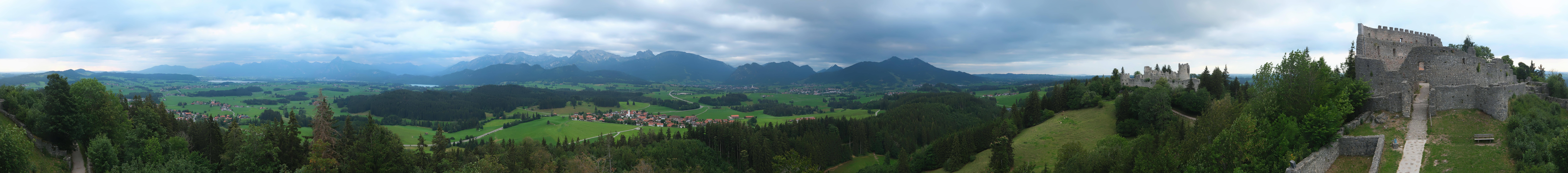 Archiv Foto Webcam Ausblick Burgruine Eisenberg