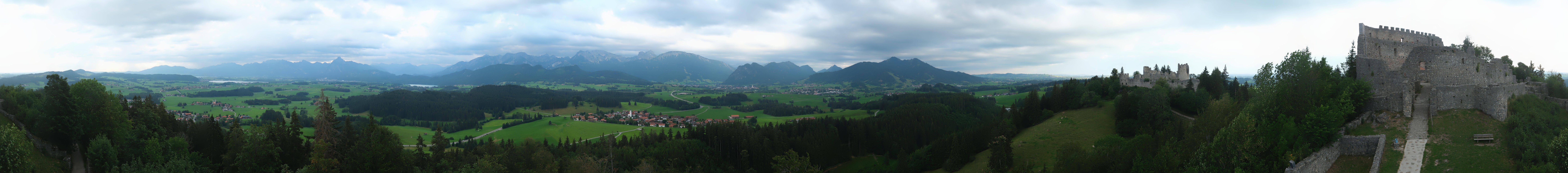 Archiv Foto Webcam Ausblick Burgruine Eisenberg
