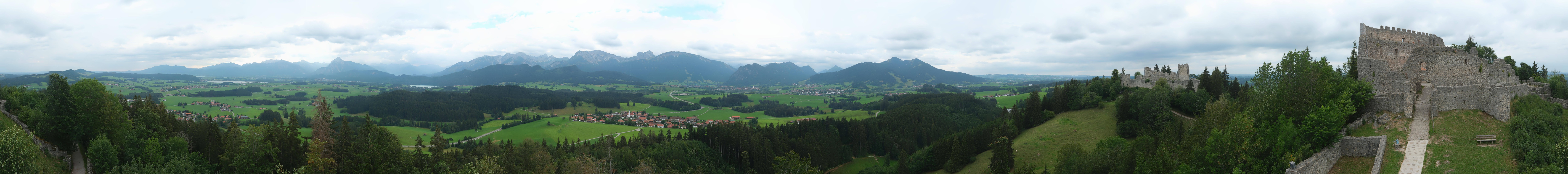 Archiv Foto Webcam Ausblick Burgruine Eisenberg