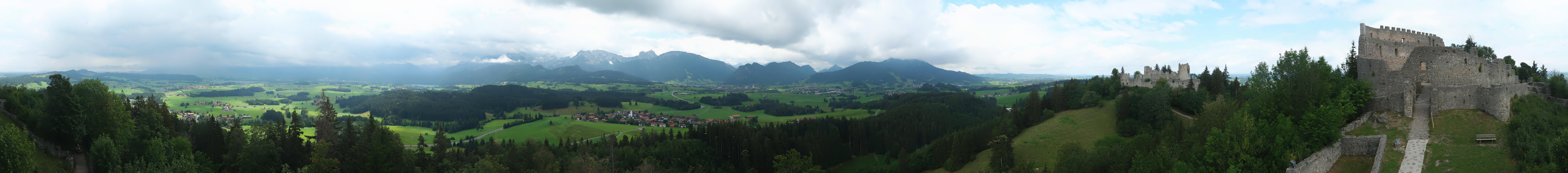 Archiv Foto Webcam Ausblick Burgruine Eisenberg