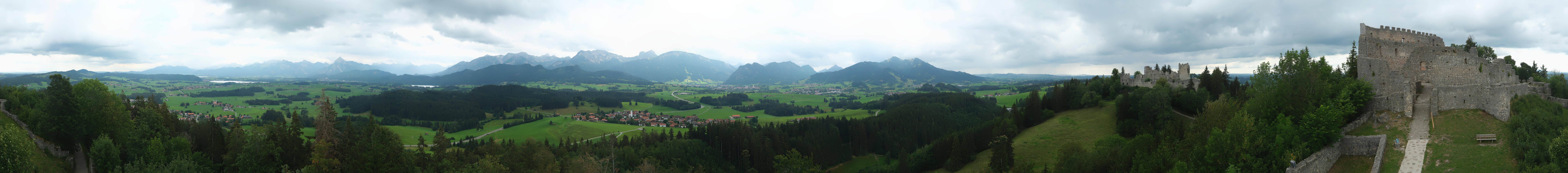 Archiv Foto Webcam Ausblick Burgruine Eisenberg