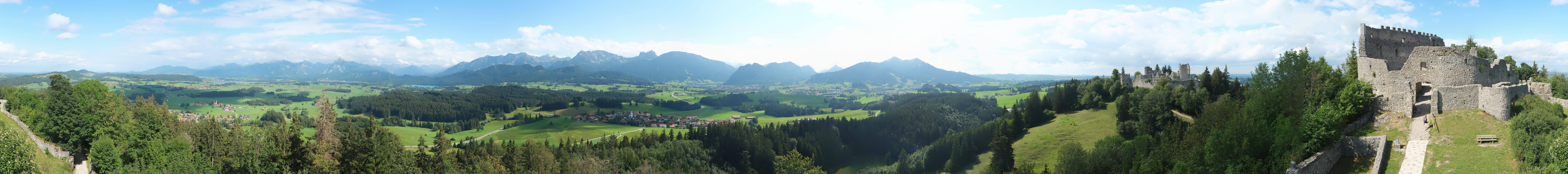 Archiv Foto Webcam Ausblick Burgruine Eisenberg
