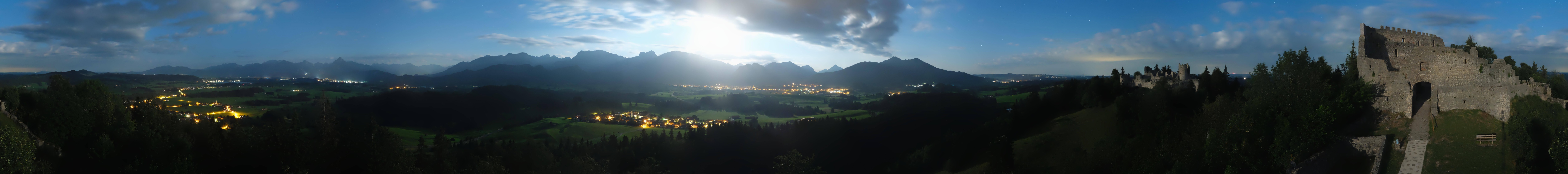 Archiv Foto Webcam Ausblick Burgruine Eisenberg