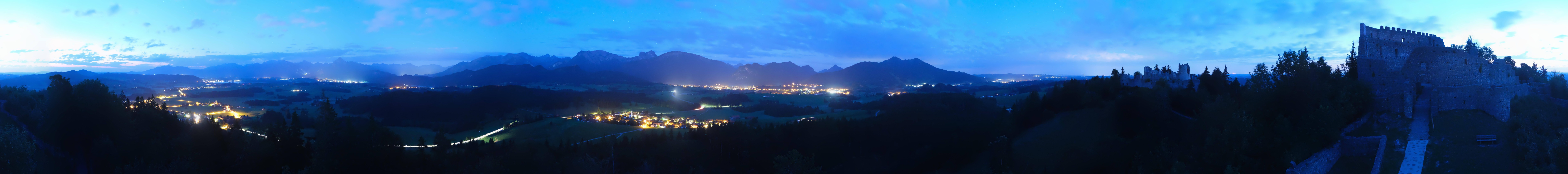 Archiv Foto Webcam Ausblick Burgruine Eisenberg