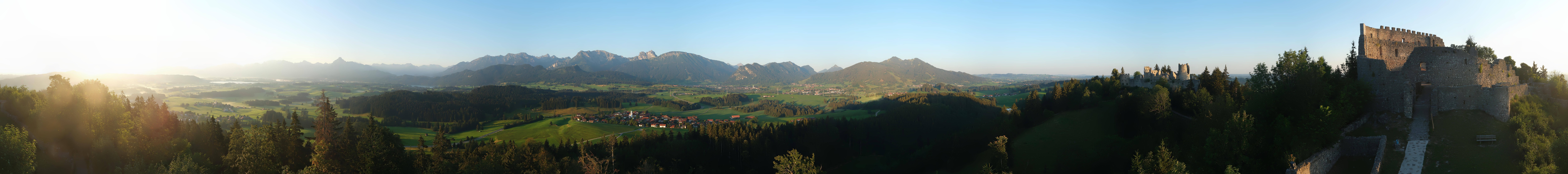Archiv Foto Webcam Ausblick Burgruine Eisenberg