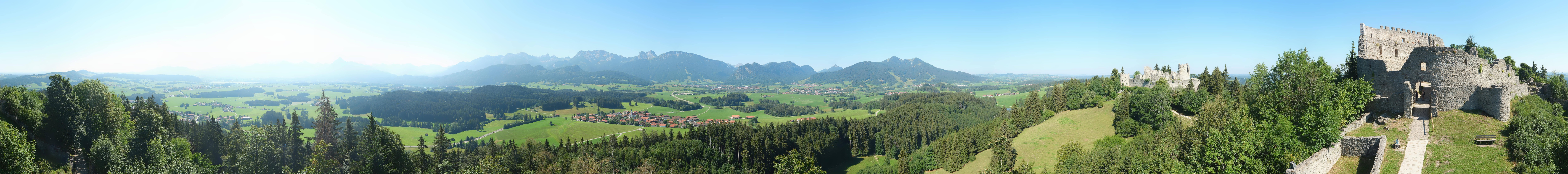 Archiv Foto Webcam Ausblick Burgruine Eisenberg