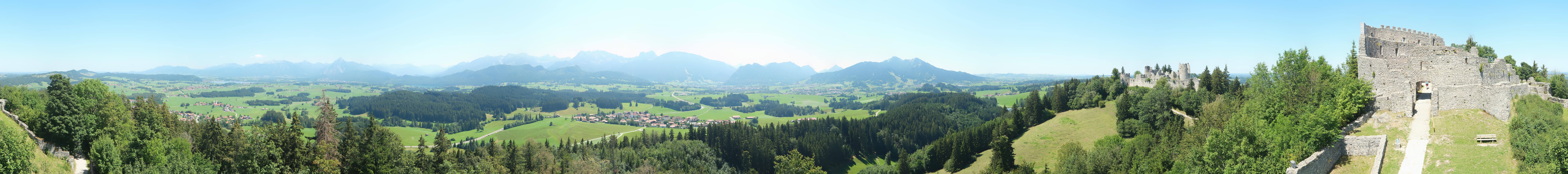 Archiv Foto Webcam Ausblick Burgruine Eisenberg