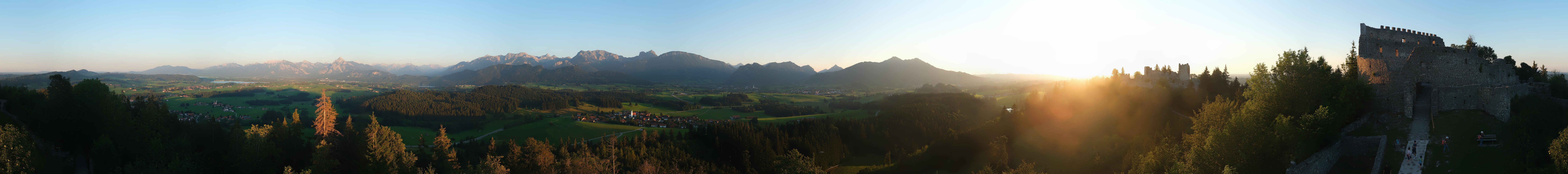 Archiv Foto Webcam Ausblick Burgruine Eisenberg