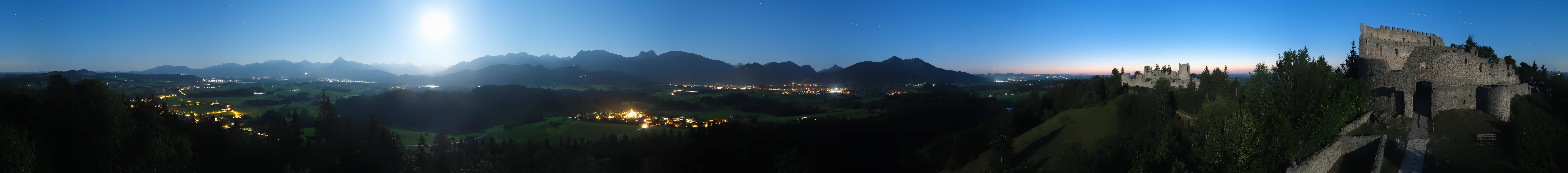 Archiv Foto Webcam Ausblick Burgruine Eisenberg