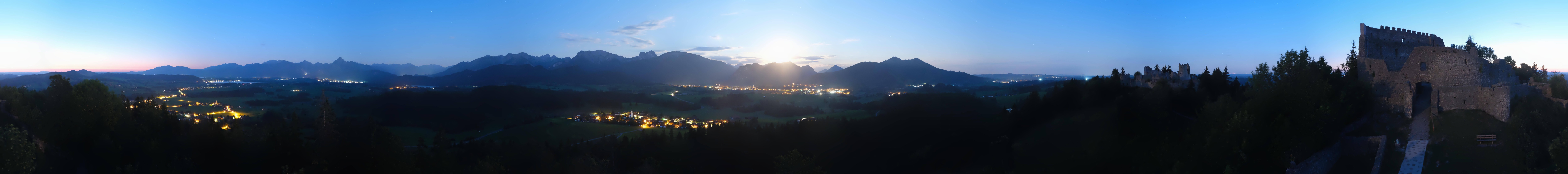 Archiv Foto Webcam Ausblick Burgruine Eisenberg